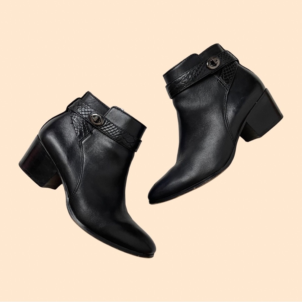 Coach Black Ankle Boots